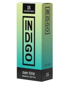 Презервативы INDIGO Over-time №15 продленного действия