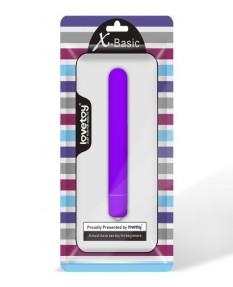 Мини-вибратор вибратор X-Basic с 10 режимами Purple, BT-21 Purple