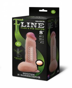 Фаллоимитатор неоскин на присоске "F" LINE 582703