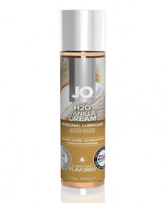 Ароматизированный лубрикант Ваниль на водной основе JO Flavored Vanilla H2O 1oz (30 мл)