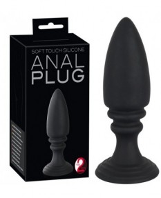 Черная анальная пробка Analplug