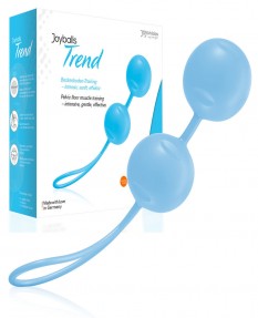 Joyballs Вагинальные шарики Trend голубые матовые
