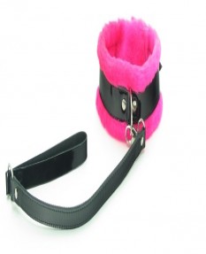 Ошейник с розовым мехом BDSM Light, 730001