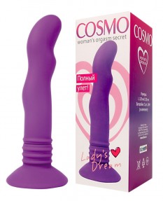Волнистый вибромассажёр от Cosmo, 12 cм