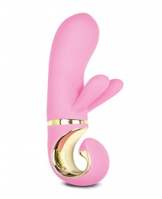NEW! Вибратор с клиторальным отростком Gvibe – Grabbit, 18 см