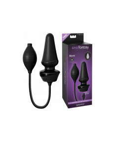 Анальная пробка расширяющаяся AFE Inflatable Silicone Butt Plug