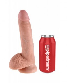 Фаллоимитатор с присоской King Cock Dual Density 7 in