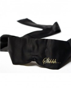Сатиновая повязка на глаза Shhh Blindfold Bijoux