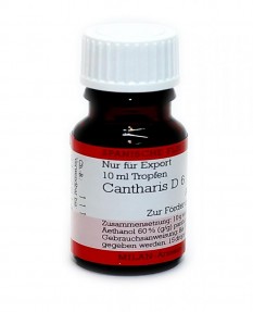 Возбудитель Cantharis D6, капли 10 мл, универсальные