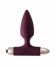Анальная пробка с вибрацией Spice it up New Edition Glory Wine red