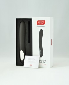 KIIROO Вибратор для секса на расстоянии Pearl 2 Черный