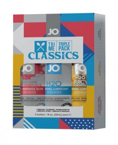 Подарочный набор лубрикантов Tri-Me Triple Pack - Classics