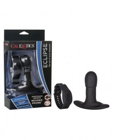 Массажер простаты Eclipse™ Beaded Probe дистанционным управлением с помощью браслета