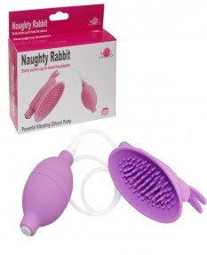 Вакуумная помпа Naughty Rabbit purple