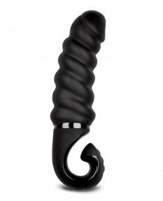Анатомический витой вибратор Gjack 2 - FT London - 22 см черный