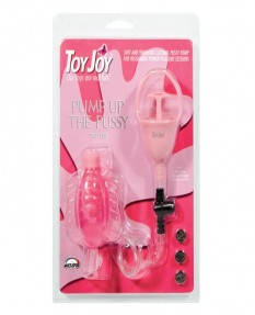 Вакуумная помпа с вибро PUMP UP THE PUSSY PUMP PINK