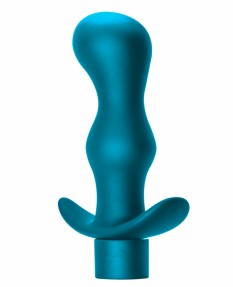 Анальная пробка с вибрацией Spice it up Passion Aquamarine