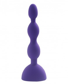 Перезаряжаемый анальный вибростимулятор S purple