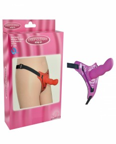 Страпон Strap-on Curved Dong Purple