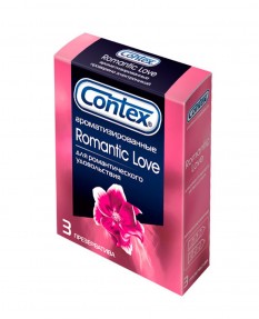 Презервативы Contex №3 Romantic Love ароматизированные