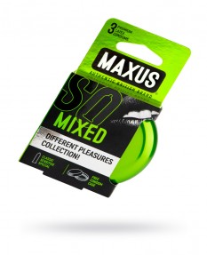 Презервативы MAXUS Набор в железном кейсе 3 шт
