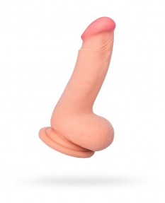 Реалистичный фаллоимитатор RealStick Elite DILDO, телесный, 18,5 см