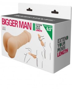 Мастурбатор-насадка «Bigger Man»