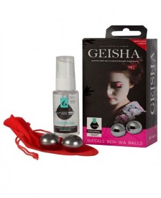Geisha шарики ben-wa металл и классический гель
