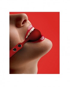 Кляп-шарик Silicone Ball Gag красный