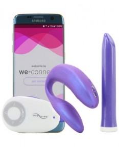 Набор вибромассажеров для пар We-Vibe Sync+Tango Anniversary Collection фиолетовый