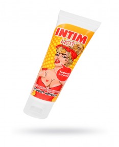 Гель - любрикант возбуждающий "Intim hot" 50 г, 60004