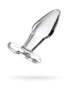 Анальная втулка Sexus Glass, стекло, 10,5 см, 912131