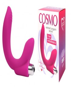 Вибратор двойного действия Cosmo 19 см