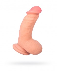 Реалистичный фаллоимитатор TOYFA RealStick Elite DILDO, 18,5 см, 982009-1