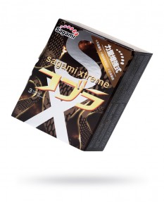 Презервативы латексные Sagami Xtreme Cobra 3 шт, 723/1