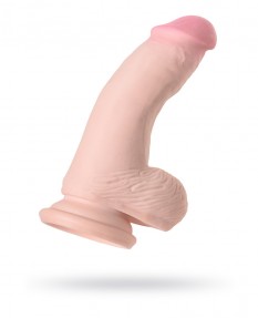 Реалистичный фаллоимитатор на присоске TOYFA RealStick Elite, 19 см, 982007