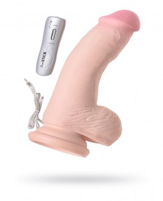 Реалистичный вибратор TOYFA RealStick Elite, 7 режимов вибрации, 981007