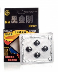 Препарат для потенции Черное золото 1500 mg 4 табл