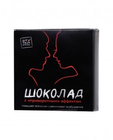 Шоколад Штучки-Дрючки с «приворотным» эффектом, с афродизиаками, 27 г