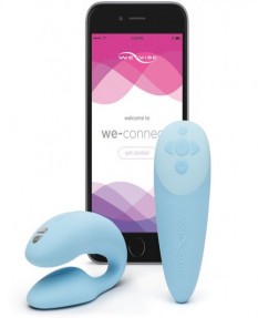 We-Vibe Chorus Голубой Вибратор для двоих с дистанционным пультом