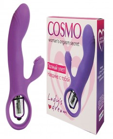 Вибратор-кролик от Cosmo, 7,5 см