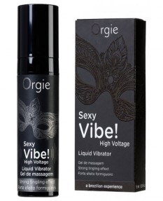 Гель для массажа ORGIE Sexy Vibe High Voltage с усиленным эффектом вибрации, 15 мл, 21203