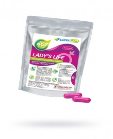 Капсулы Lady'sLife возбуждающие для женщин ,2 штуки
