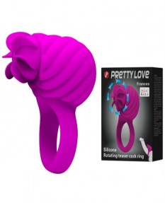 Эрекционное кольцо с ротацией Pretty Love Frances