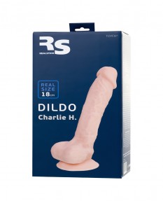 Фаллоимитатор RS SILICONE CHARLIE H, ТЕЛЕСНЫЙ, 18 СМ, 9420007
