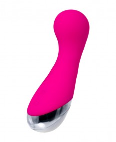 Стимулятор точки G L'EROINA ROLLY, Силикон, РОЗОВЫЙ, 15 СМ