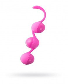 Вагинальные шарики SEVEN CREATIONS, СИЛИКОНОВЫЕ, РОЗОВЫЕ, Ø3,5. F0118R40PGAL