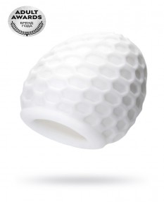 Мастурбатор A-TOYS PUFL, ТРЕ, БЕЛЫЙ, 6 СМ, Ø 2,7 СМ, 763017