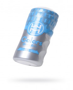 Мастурбатор нереалистичный MENSMAX COLORS RING BLUE, TPE, БЕЛЫЙ, 15 СМ. MM-39