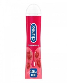 Гель-смазка Durex Play Sweet Strawberry с возбуждающим ароматом клубники 100 мл, 4680012390847
